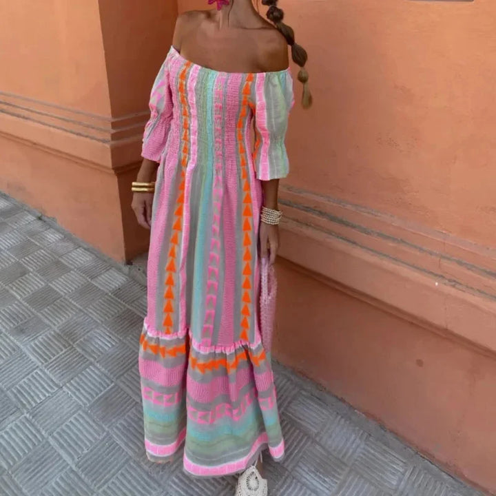 Karla™ - Vibrant Boho Dress