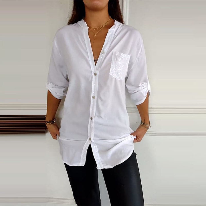 Dani -  Sequin Detailed Blouse