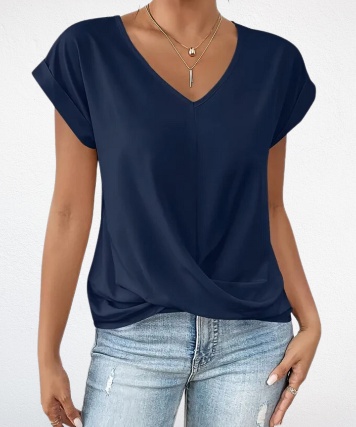 Bella | The Stylish V-Neck Top