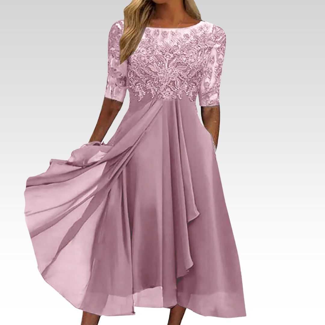 Violet – Elegant Lace Dress