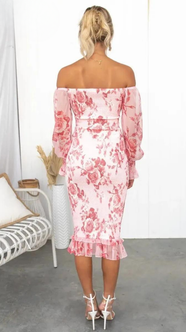Kendall | Luxe Midi Dress ( Almost sold out )