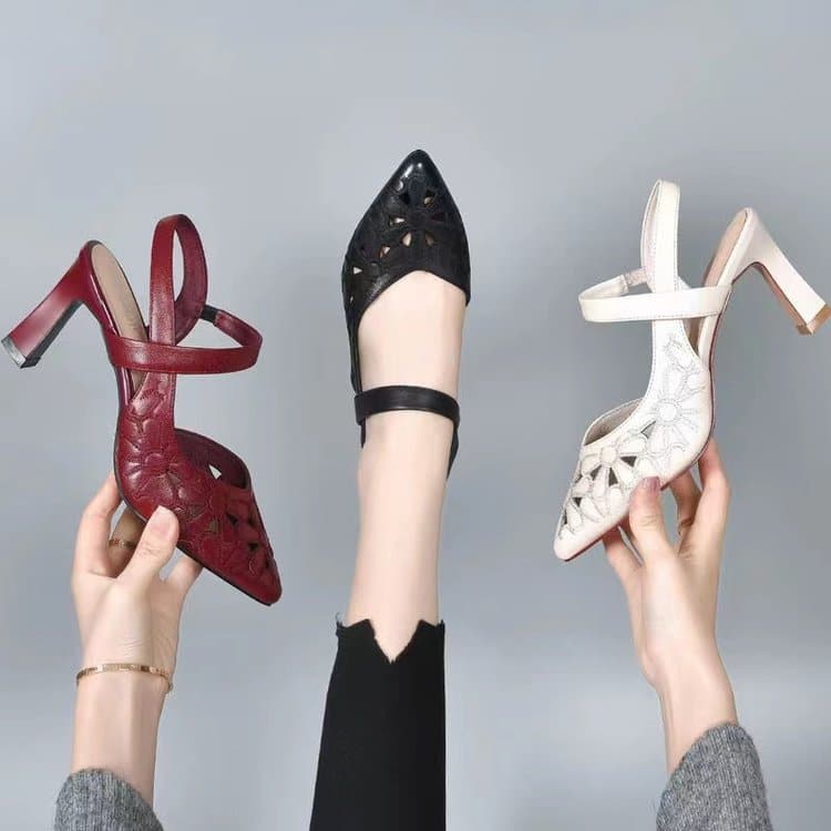Camira™ | Sleek Feminine Step Heels