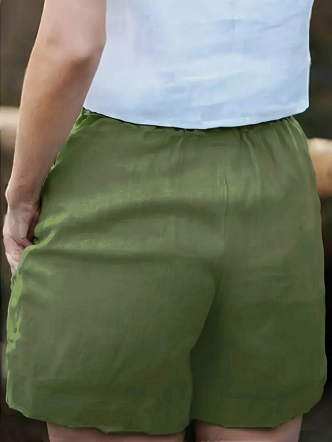 Naomi - Casual Summer Shorts With Pocket
