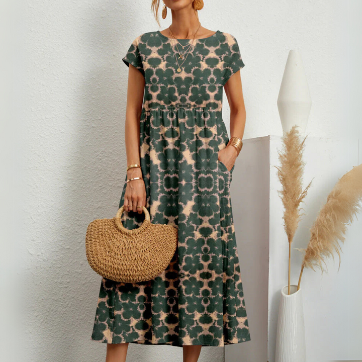 Florene - Breezy Floral Midi Dress