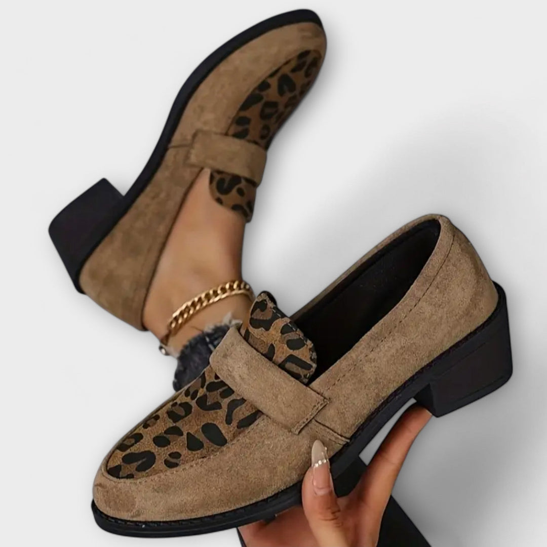 Karla™ | Elegant Women’s Shoes with Leopard Print