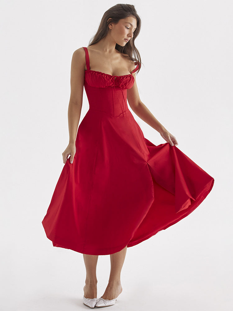 Lorivelle – Midi Dress with Elegant Silhouette and Timeless Style