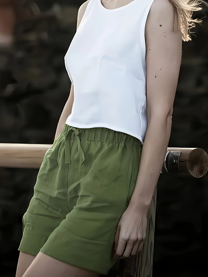Naomi - Casual Summer Shorts With Pocket