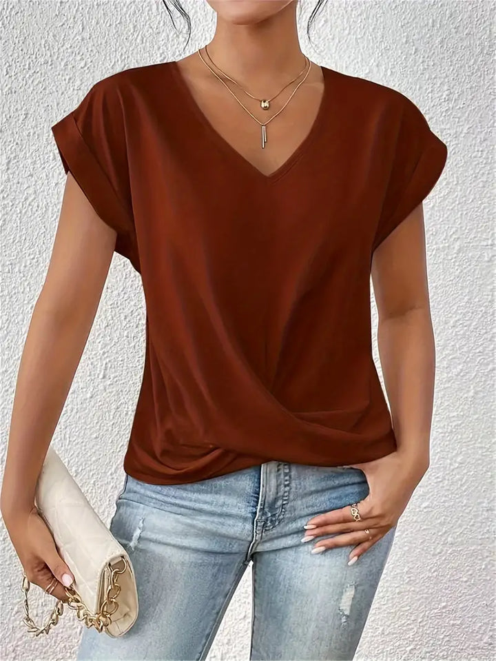 Bella | The Stylish V-Neck Top