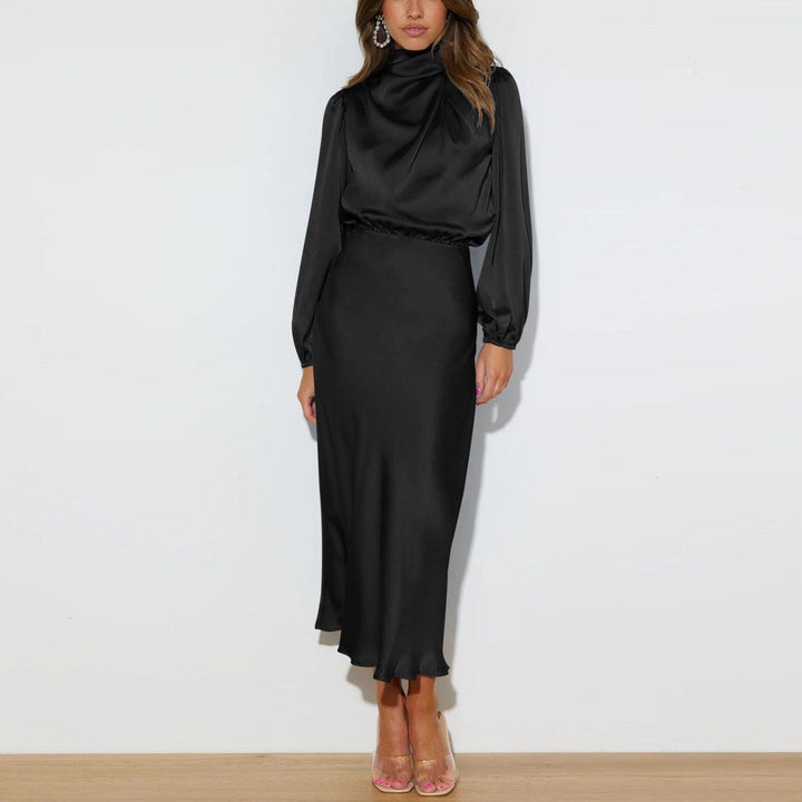 Evelyn™ | Elegant Silk Long-Sleeve Robe