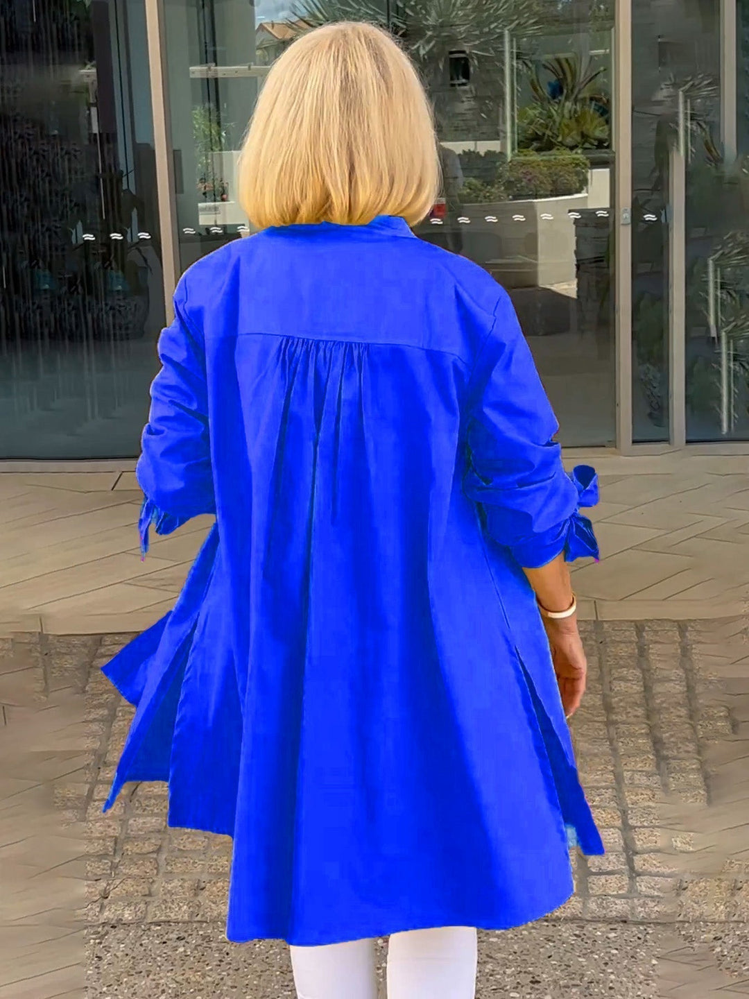 Celina - Classy Long Shirt Jacket