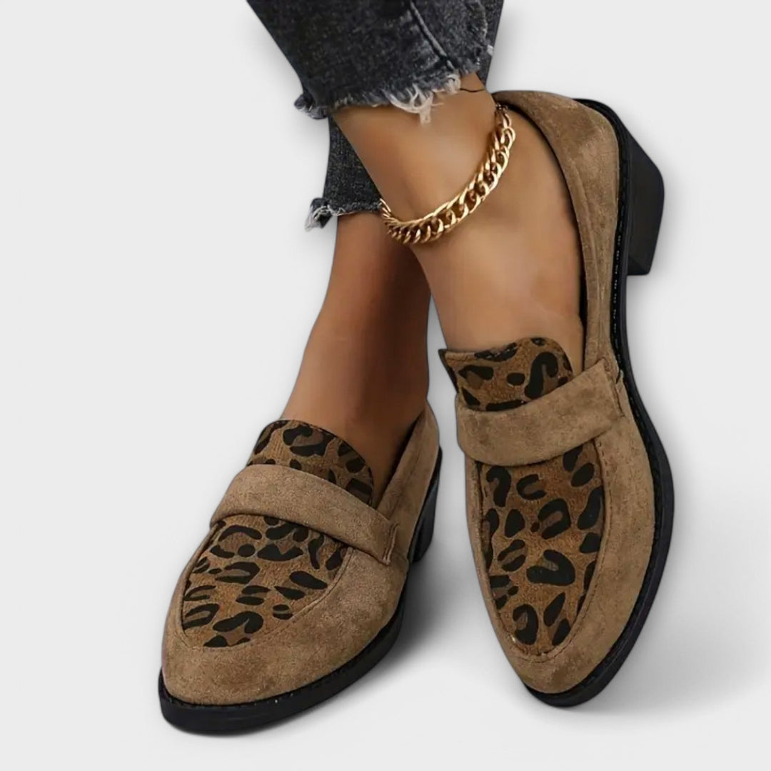 Karla™ | Elegant Women’s Shoes with Leopard Print