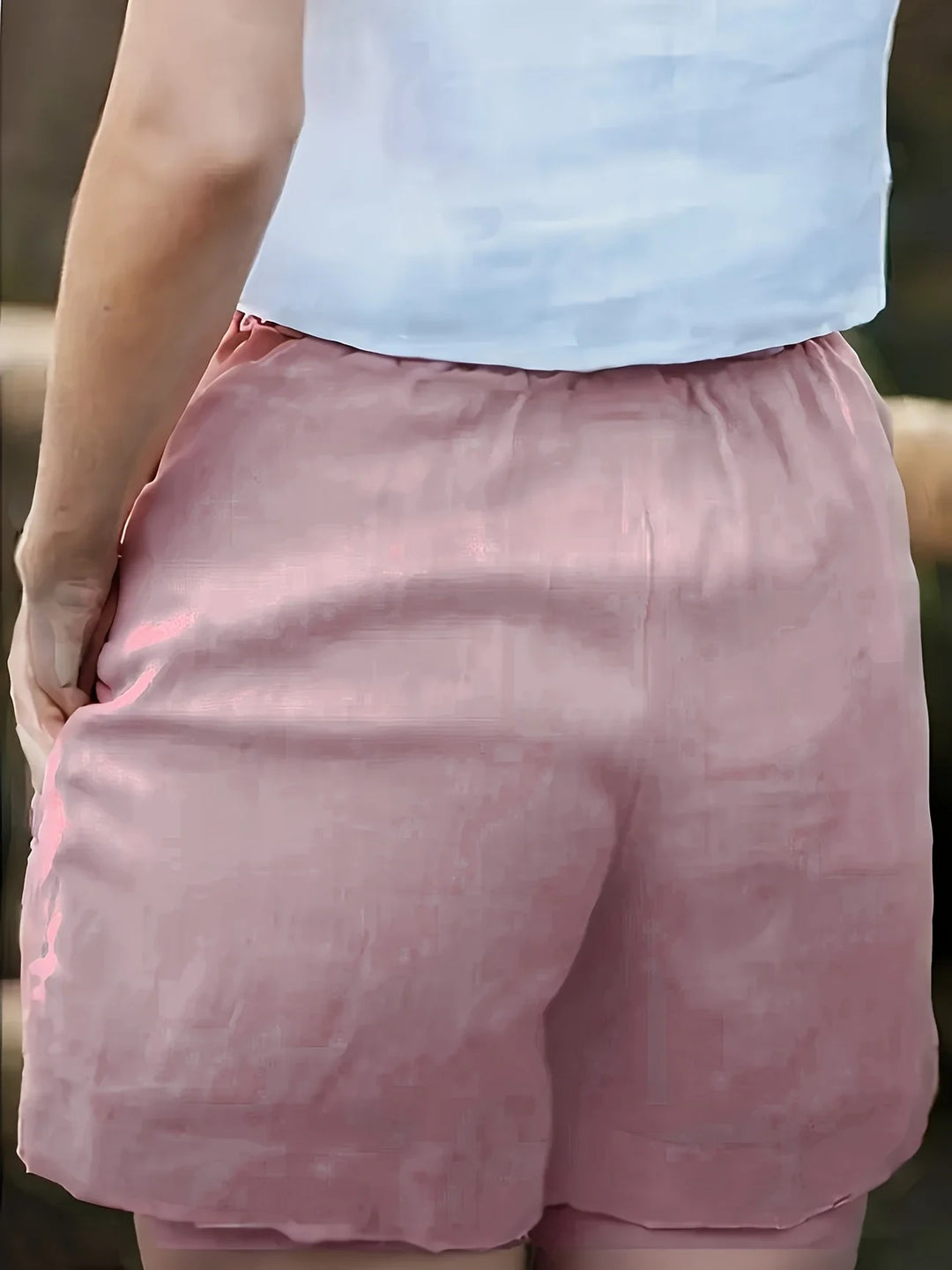 Naomi - Casual Summer Shorts With Pocket