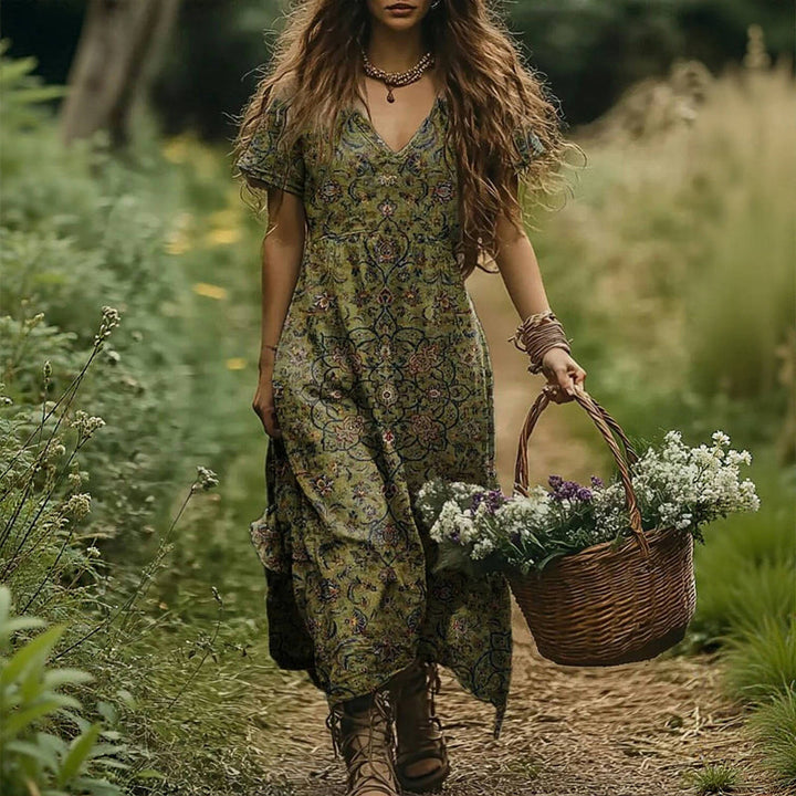 Linda - Casual Vintage Dress