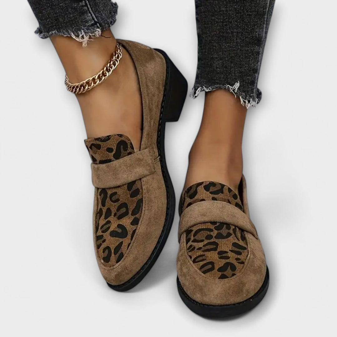 Karla™ | Elegant Women’s Shoes with Leopard Print