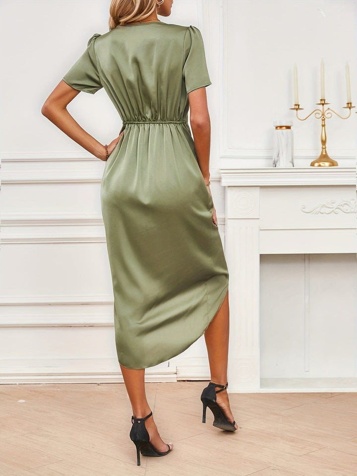Floryn™ | Elegant Satin Wrap Robe