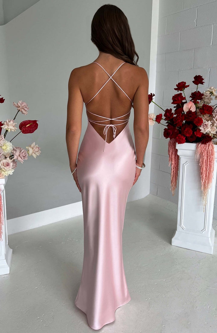 Isabelle™ | Luxury Satin Maxi Robe