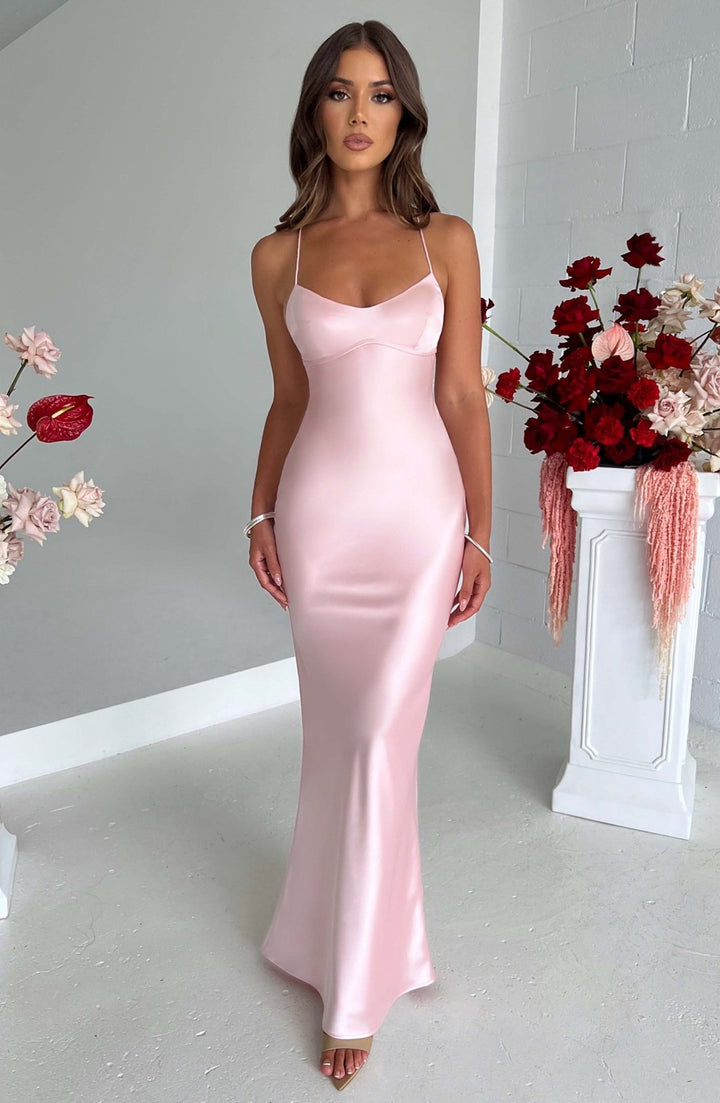 Isabelle™ | Luxury Satin Maxi Robe
