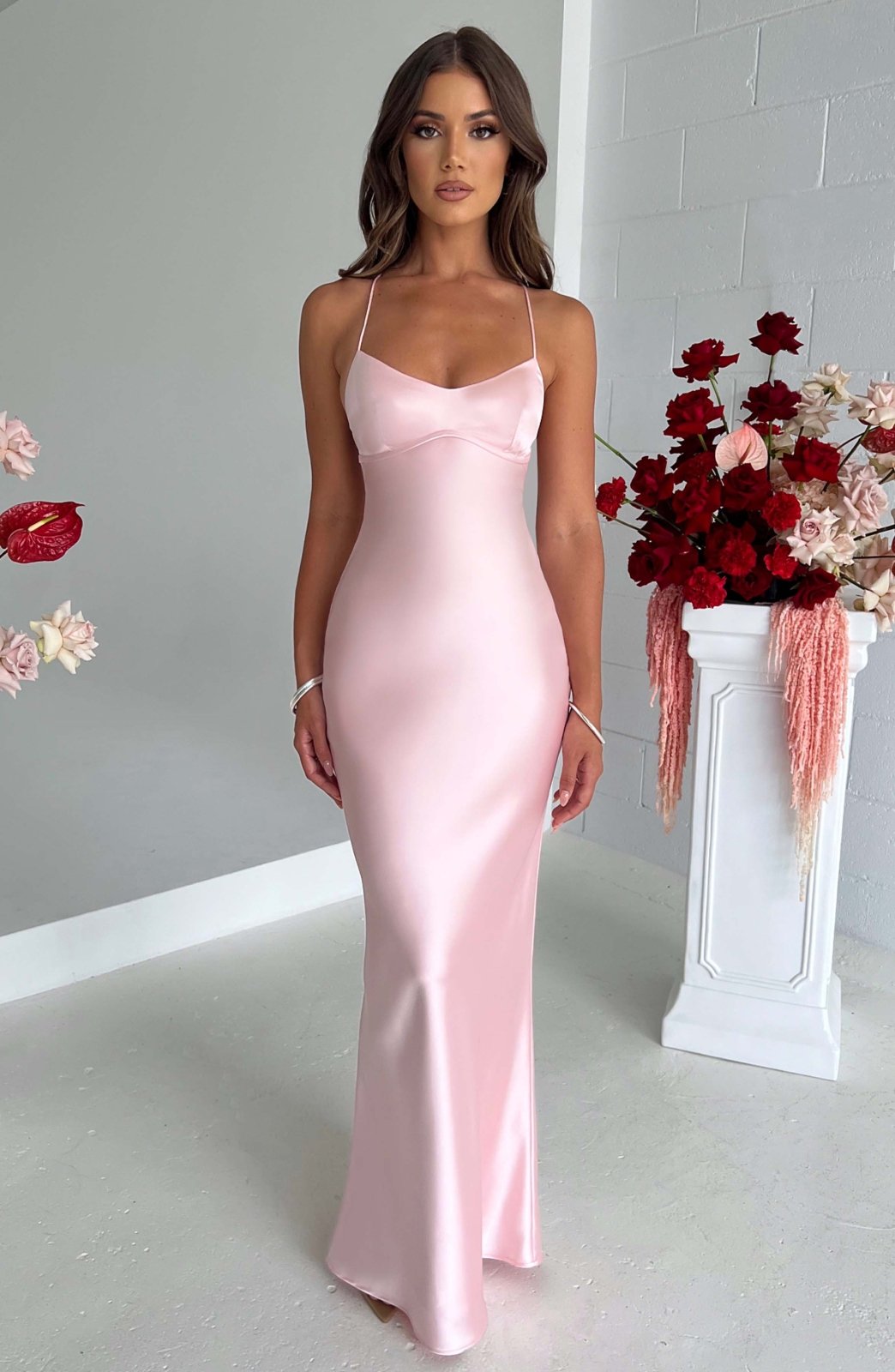 Isabelle™ | Luxury Satin Maxi Robe