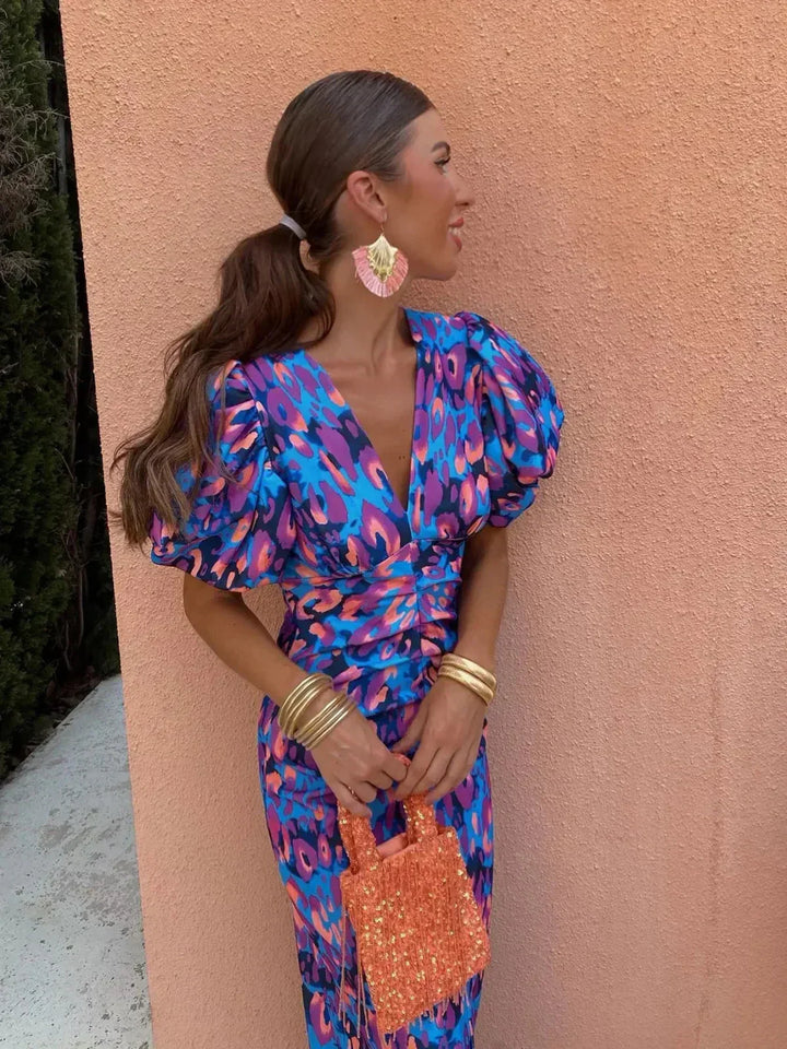 Arielle | Colorful Boho Dress