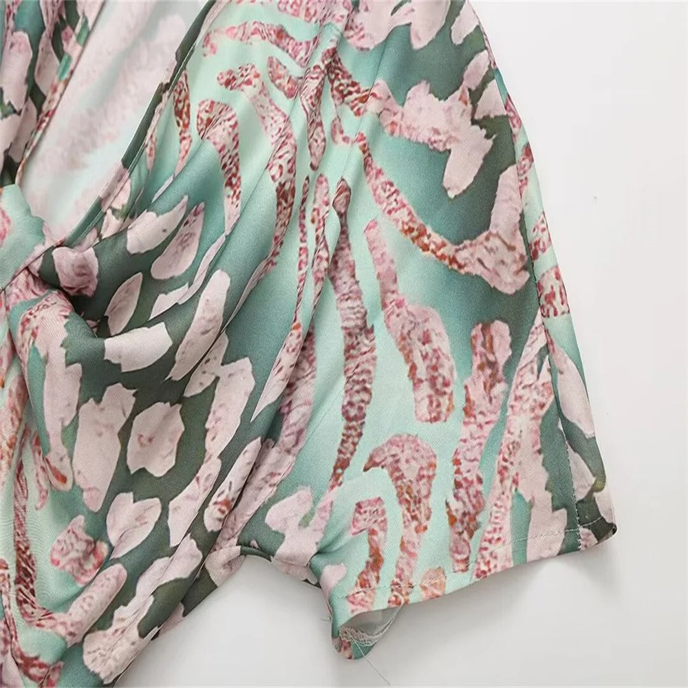 CARA™ - Classy Printed Dress