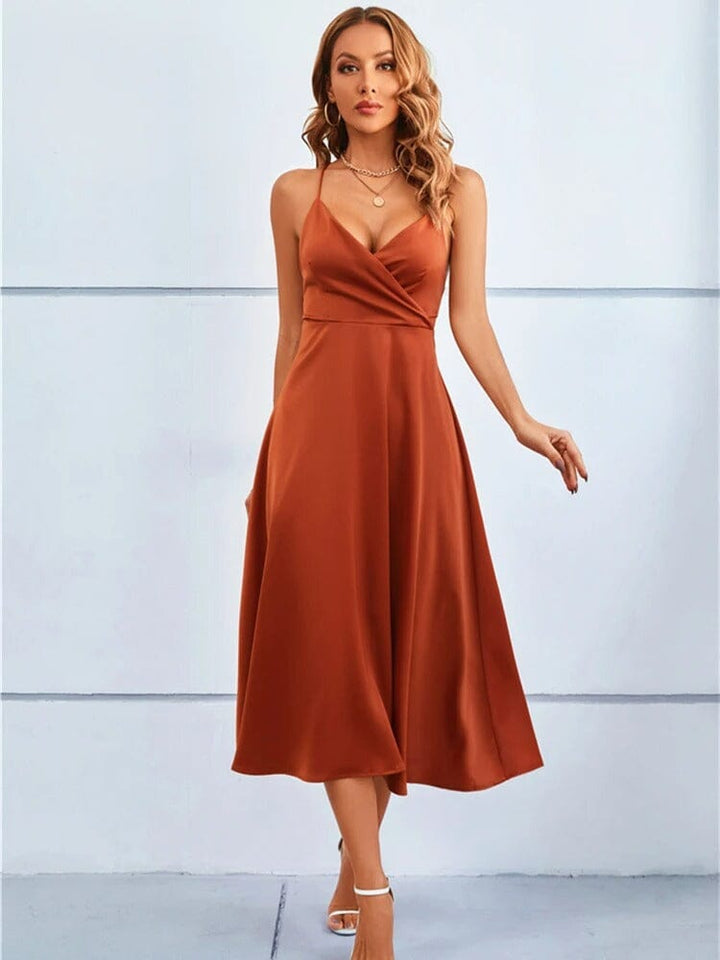 Mia™ | Luxurious Maxi Silk Strapless Robe