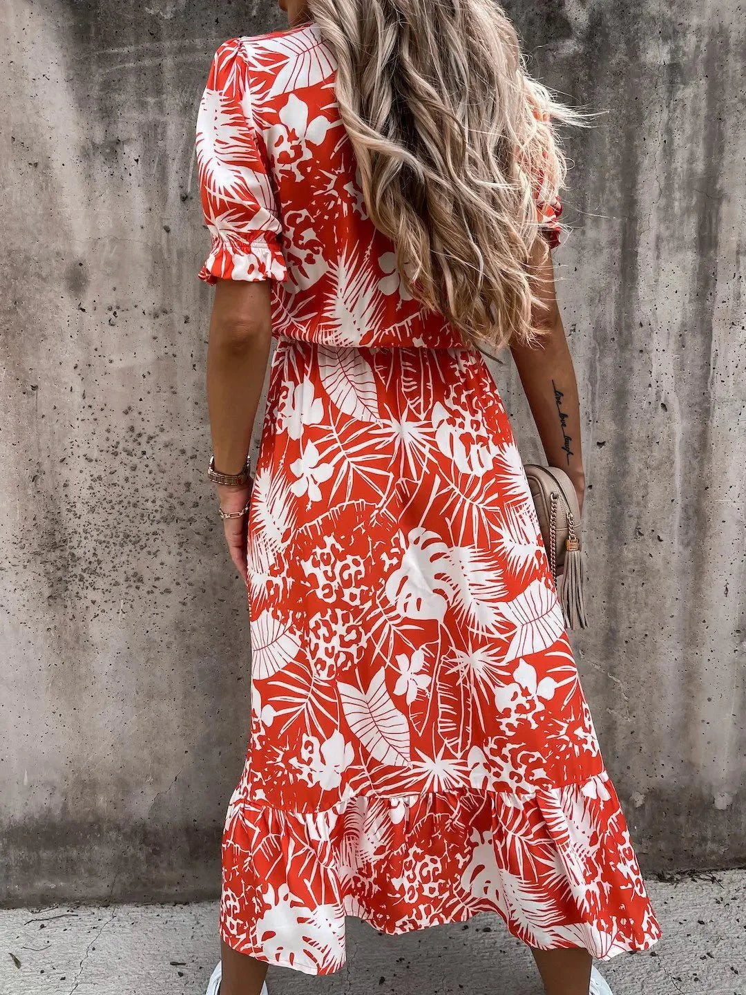 Naila™ | Elegant Floral Dress