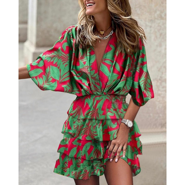 FRANCESCA™ - Stylish Print Dress