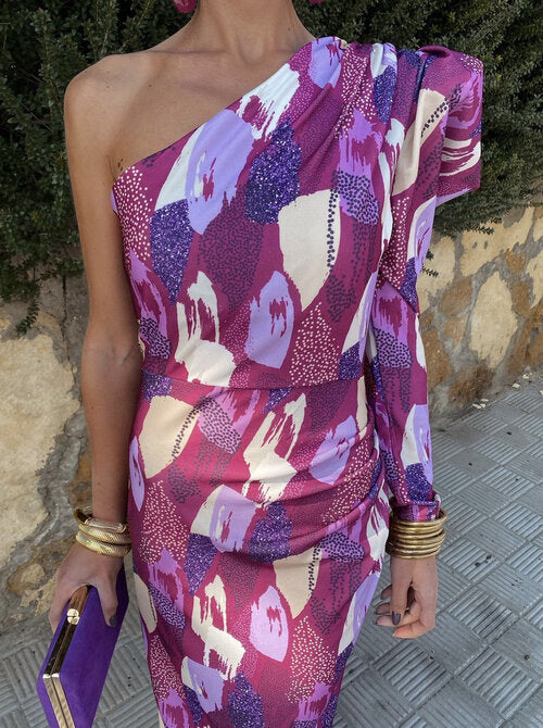 Yllana | One-Shoulder Dress
