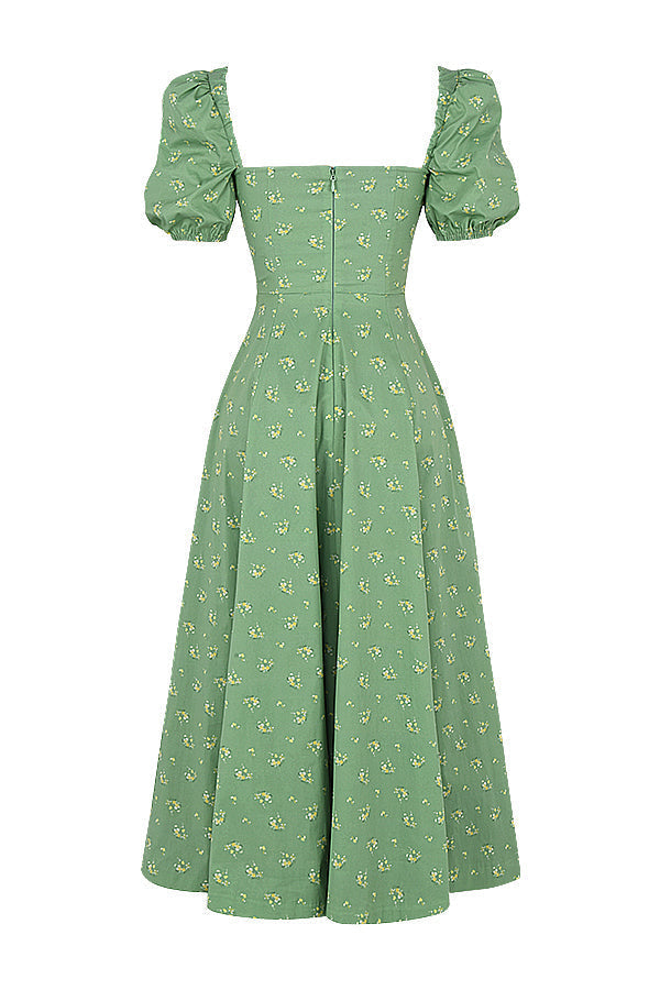 Ailene™ - Bloom Puff Sleeve Dress