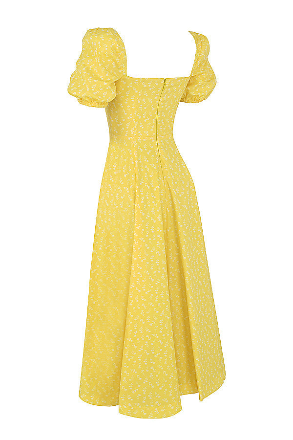 Ailene™ - Bloom Puff Sleeve Dress