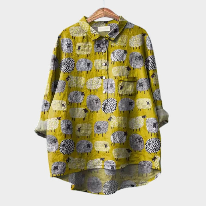 Tallie – Relaxed Printed Blouse