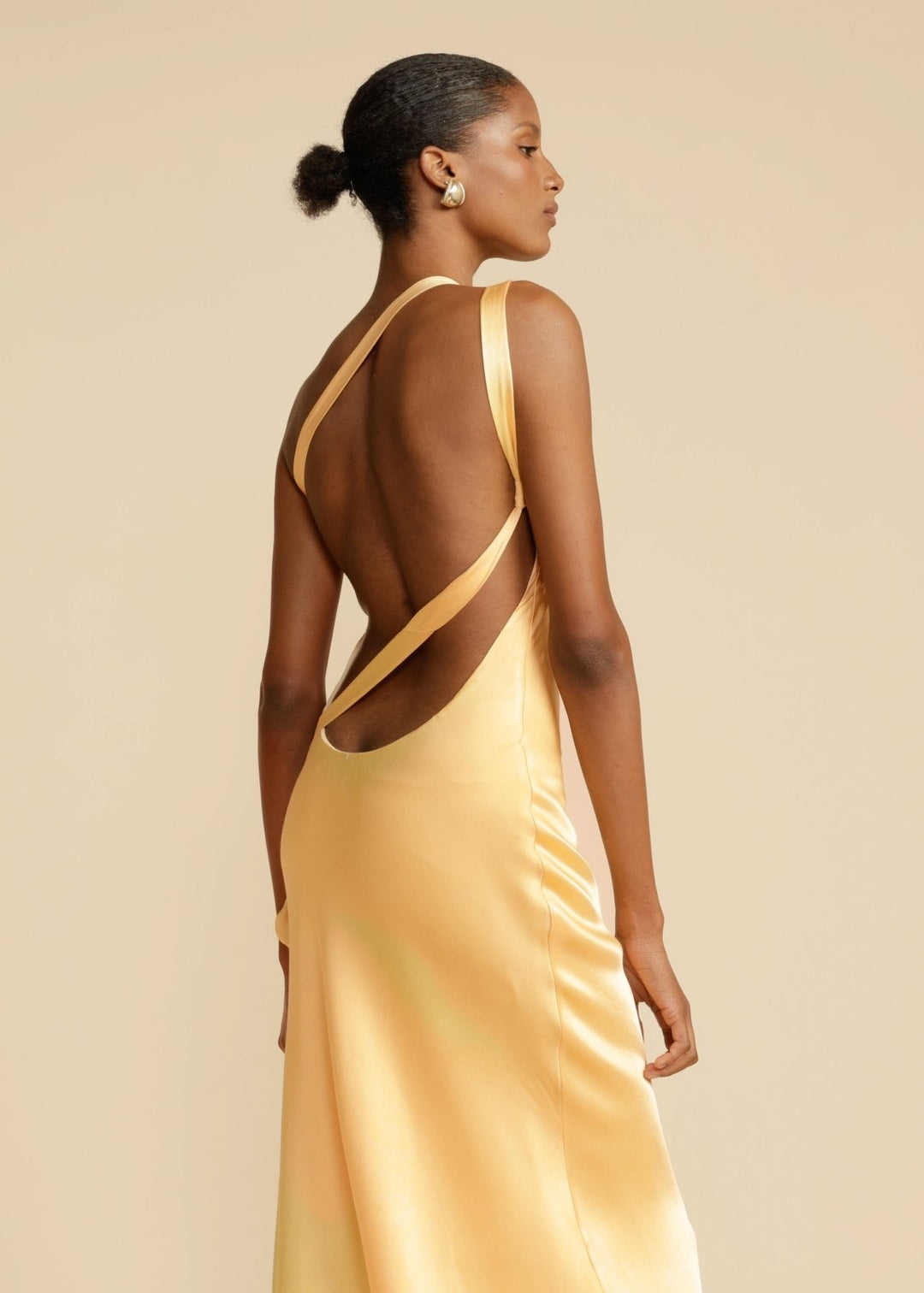 Sophia™ | Maxi silk robe with elegant straps