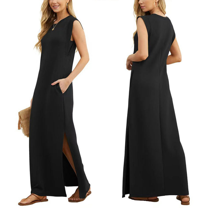 Emily | Long Fluid Anti-crease Dress