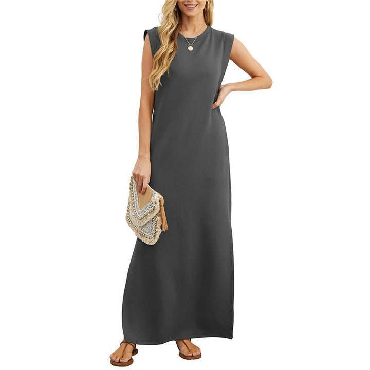 Emily | Long Fluid Anti-crease Dress