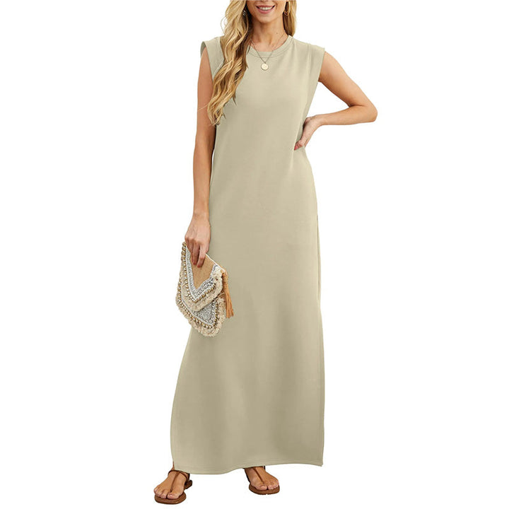 Emily | Long Fluid Anti-crease Dress