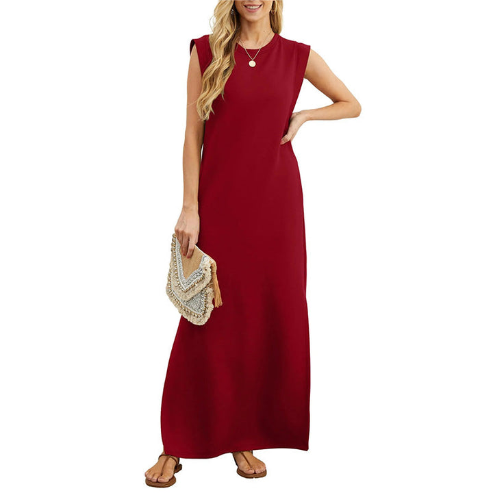 Emily | Long Fluid Anti-crease Dress