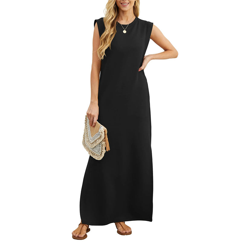 Emily | Long Fluid Anti-crease Dress