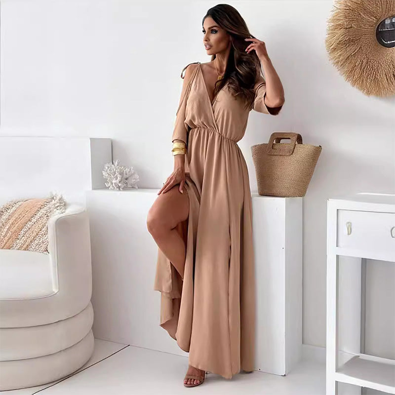 Layla | Women’s Elegant High-Slit Dress