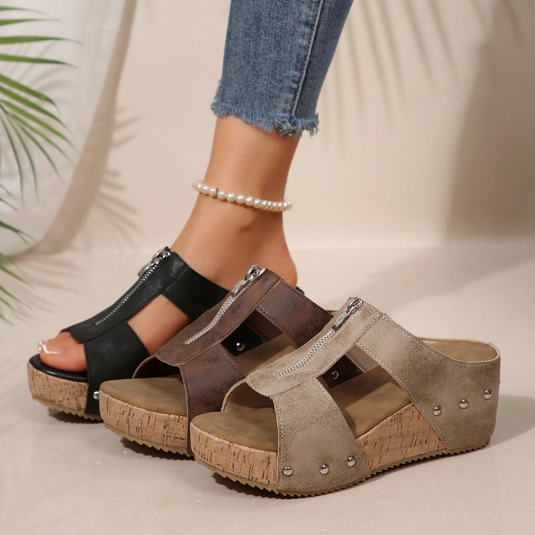 Calista™ | Stylish Wedge Sandals