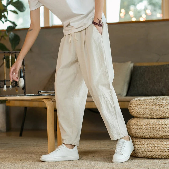 Filippo - Cotton Summer Trousers