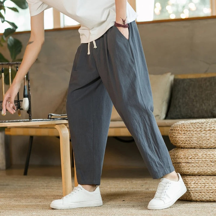 Filippo - Cotton Summer Trousers