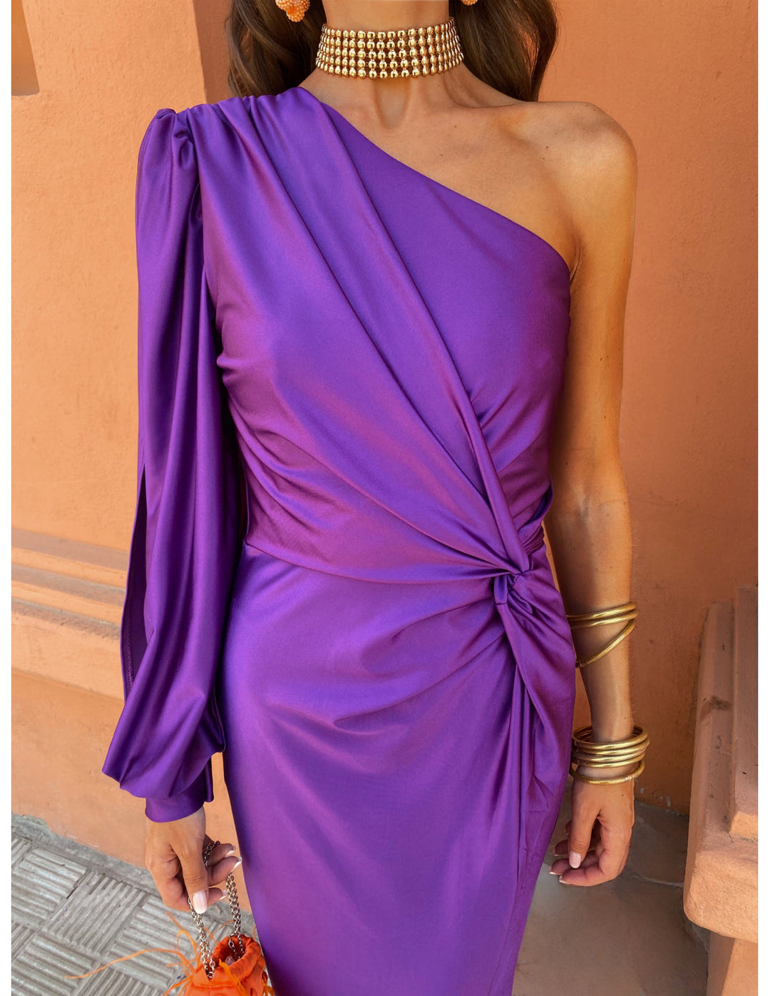Alaysia | Elegant One-shoulder Dress