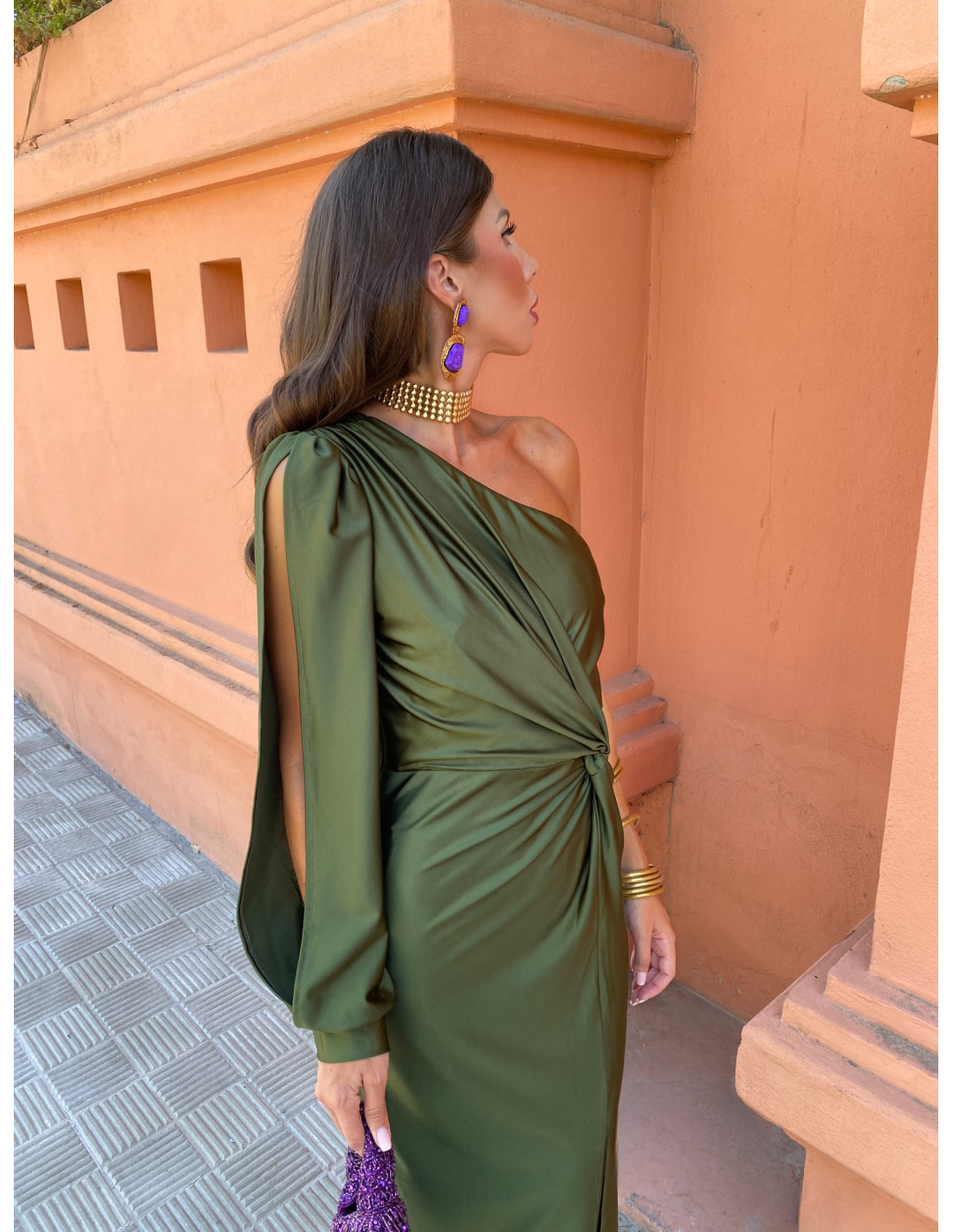 Alaysia | Elegant One-shoulder Dress