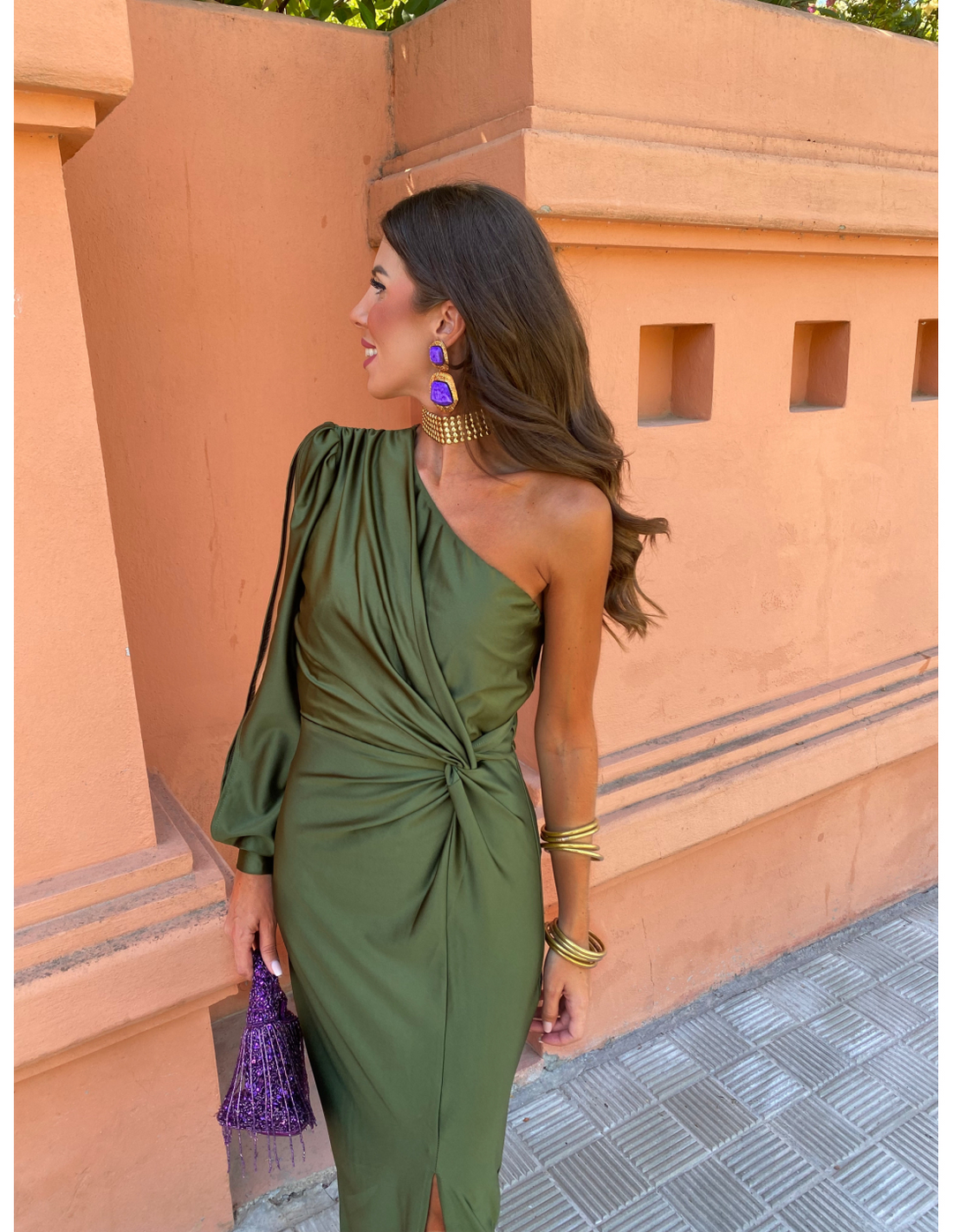 Alaysia | Elegant One-shoulder Dress