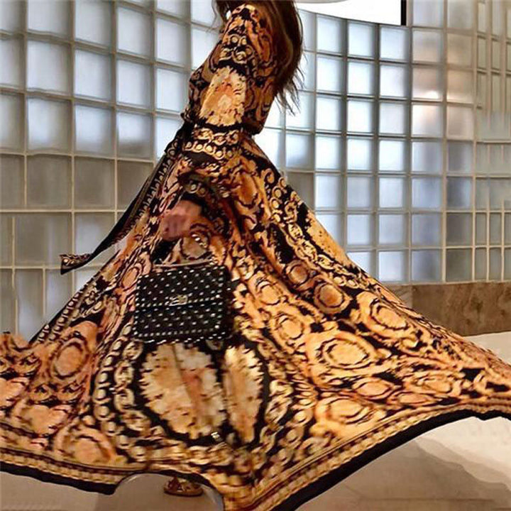 Valentina™ - Boho Printed Dress